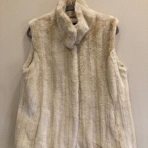Faux Fur Vest - Kristen Blake
